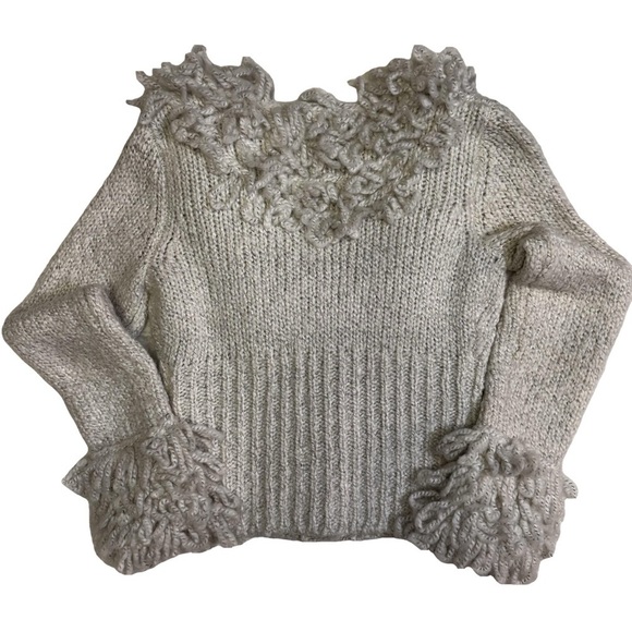 Twiggy White and Black Marled Sweater Jacket Outerwear Size Medium NEW - Picture 14 of 14